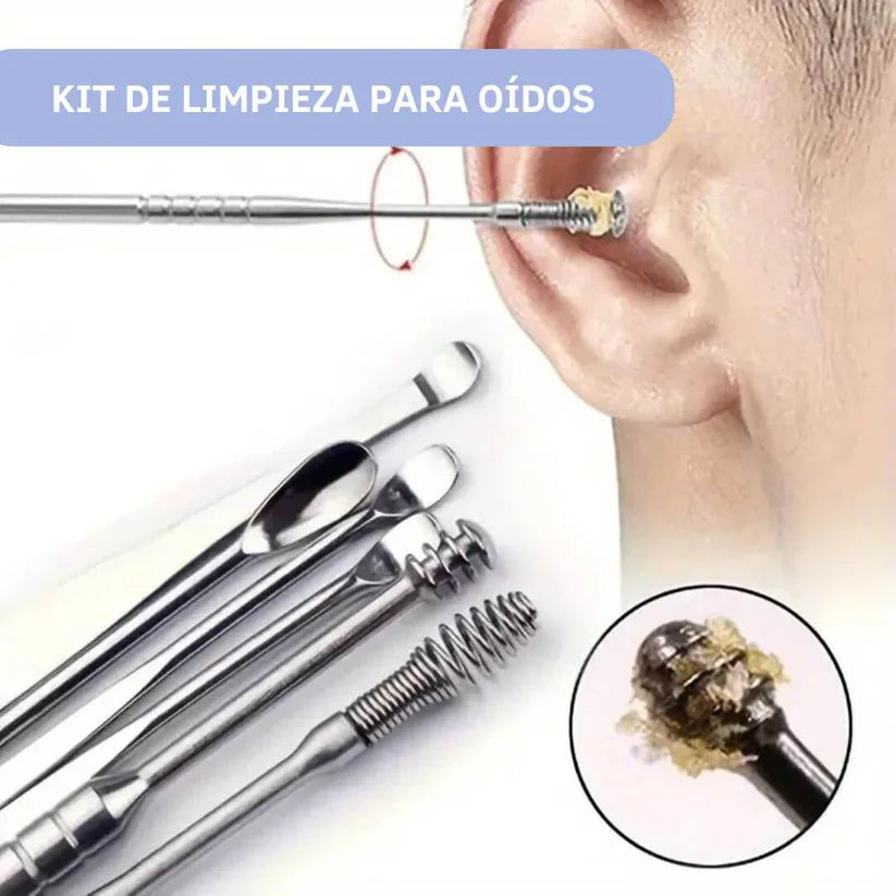 ClearEars® - Kit de Limpieza de Oídos | ¡PROMO 3x1!