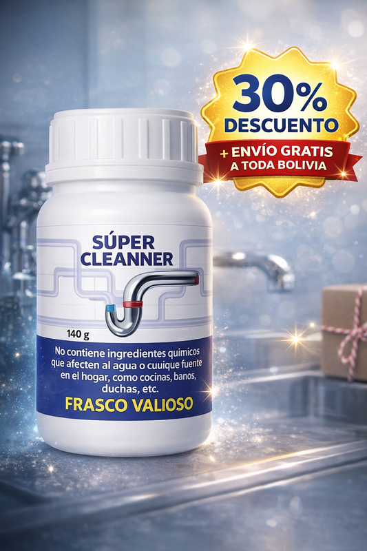 Super Cleanner - Destapador de Cañerias