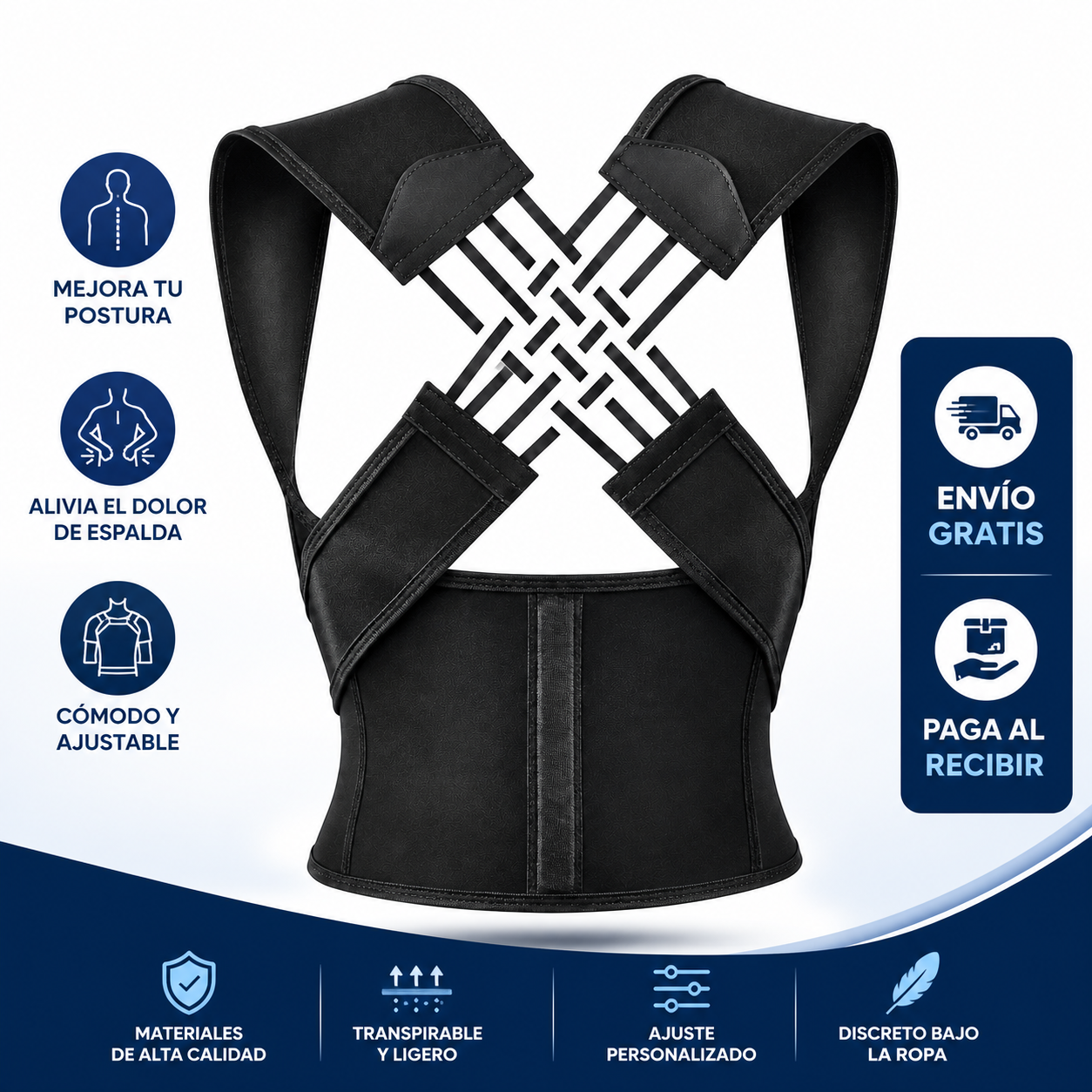 SpineX® - Corrector de Postura