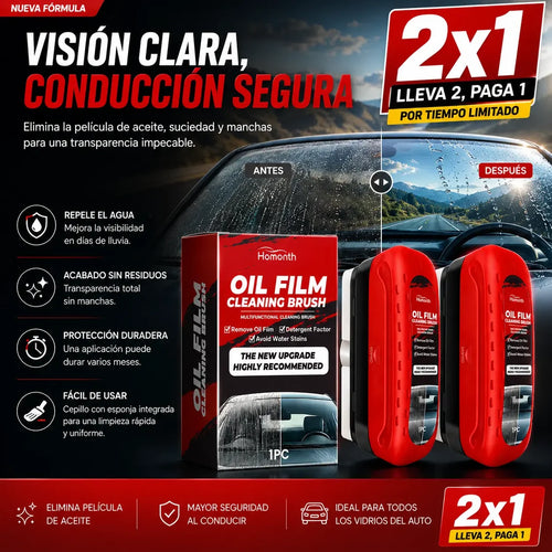 OFERTA: 2x1 | HidroShield - Cepillo Antiempañante