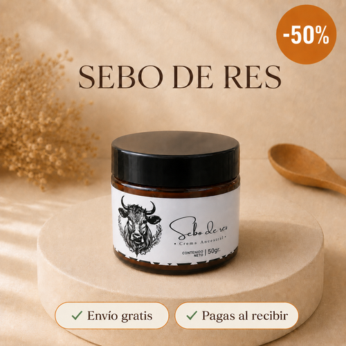 TALLOWCARE® · CREMA DE SEBO DE RES · 50 GR