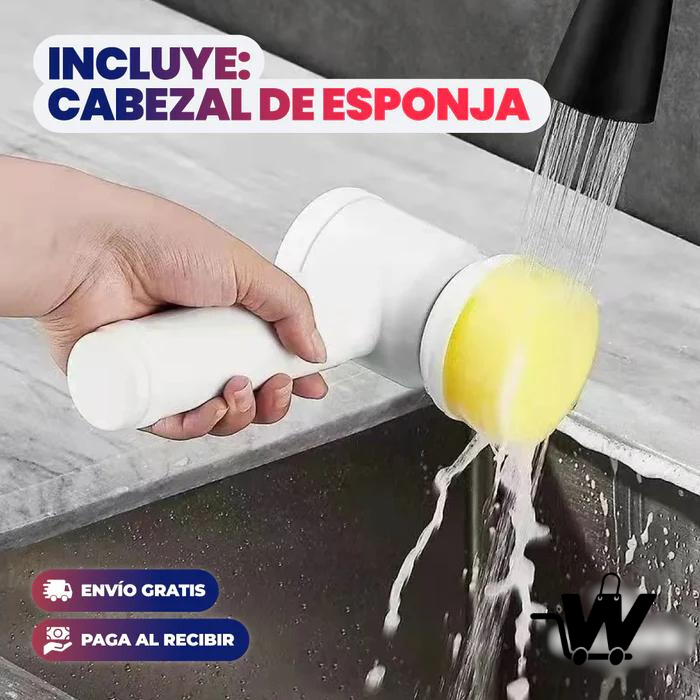 TurboClean® - Cepillo Eléctrico de Limpieza