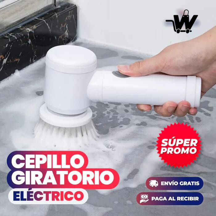 TurboClean® - Cepillo Eléctrico de Limpieza