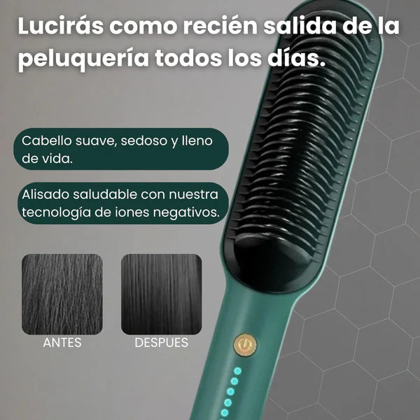 StyleX® - Cepillo Alisador 2 en 1