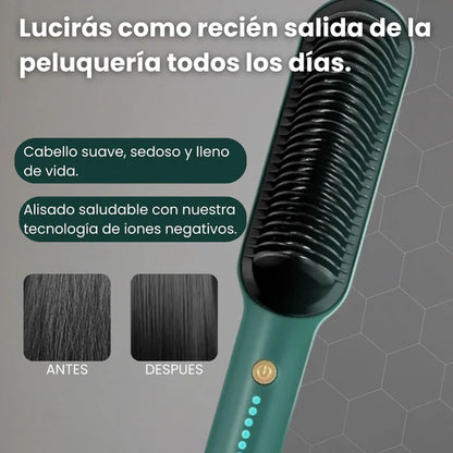 StyleX® - Cepillo Alisador 2 en 1