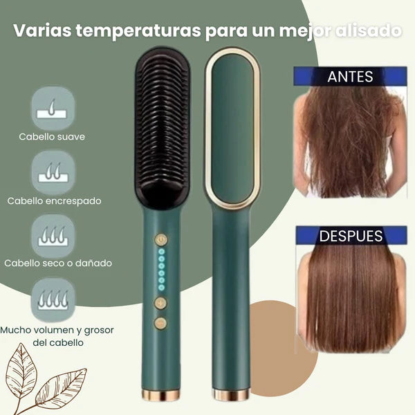 StyleX® - Cepillo Alisador 2 en 1