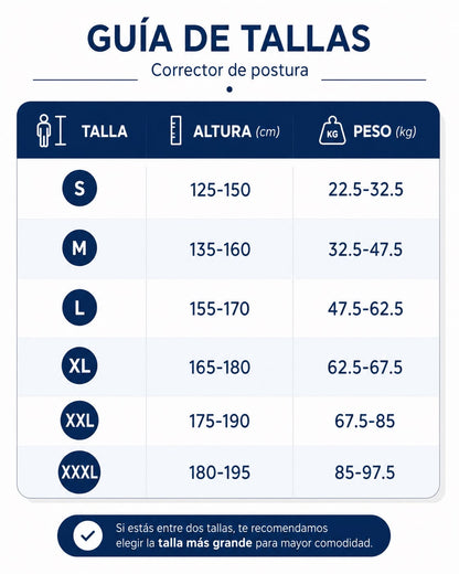 SpineX® - Corrector de Postura