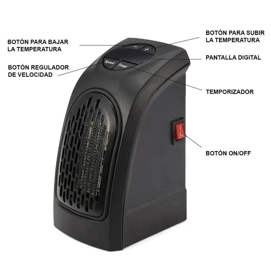 ThermoGo® - Mini Calefactor Portátil